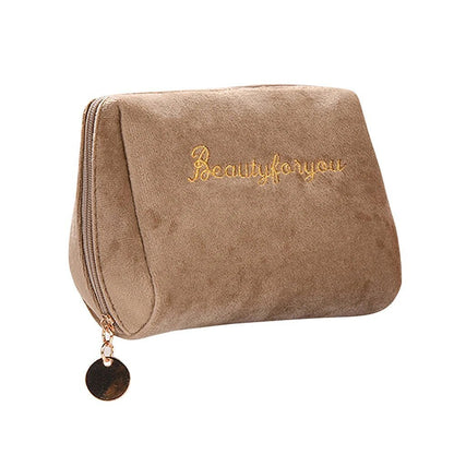 Luxury Velvet Makeup Pouch