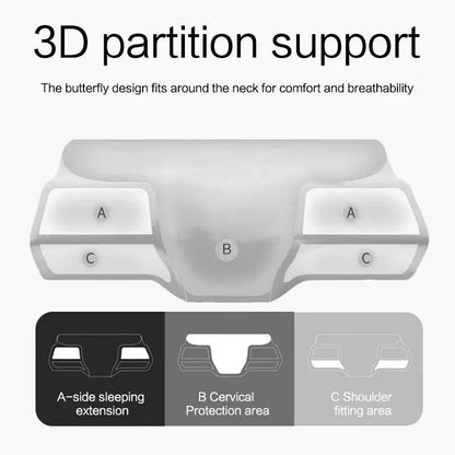 Contoured Orthopedic Neck Support Pillow