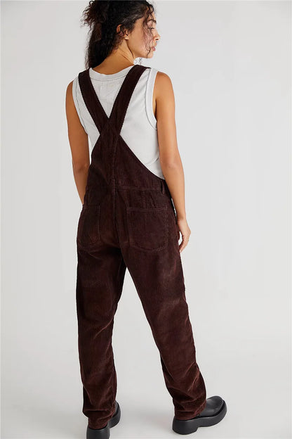 Classic Retro Denim Bib Overalls