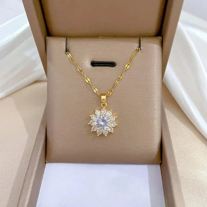 Beautiful Floral Sunflower Jewelry Set - Halri