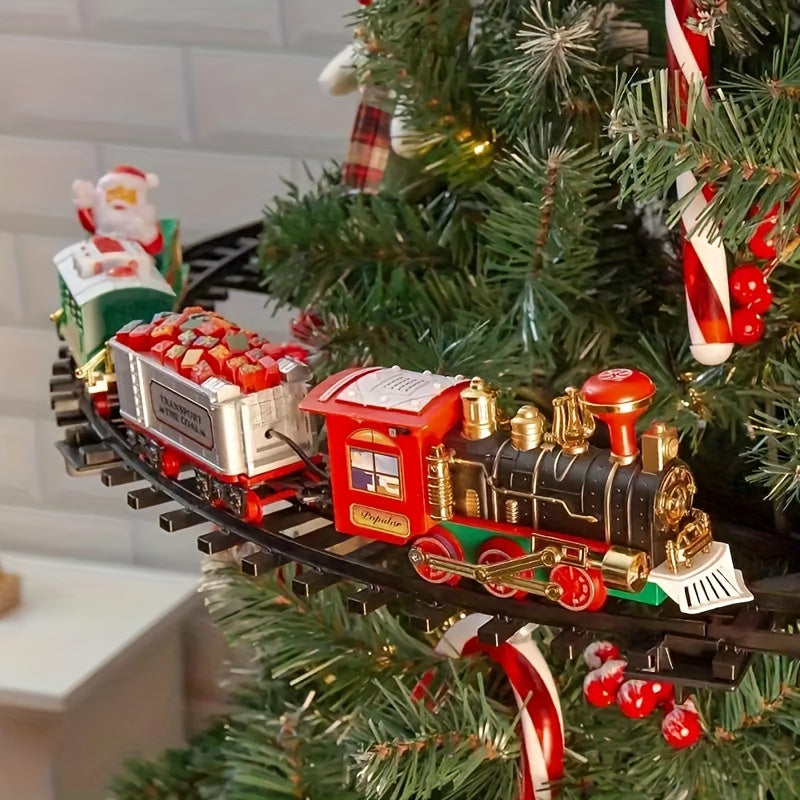 Fun Musical Christmas Train Set for Kids - Halri