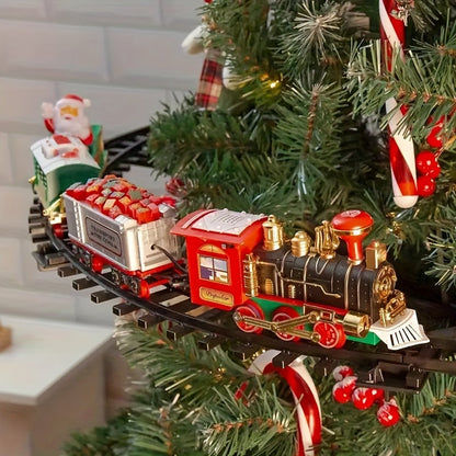 Fun Musical Christmas Train Set for Kids - Halri