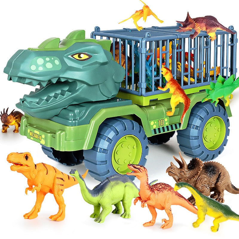 Fun Dino Adventure Play Set with Vehicles and Figures