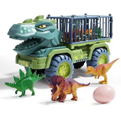 Fun Dino Adventure Play Set with Vehicles and Figures