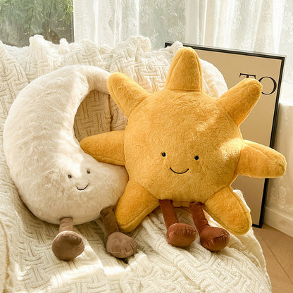 Cozy Star Plush Pillow – Gentle Velvet Cushion - Halri