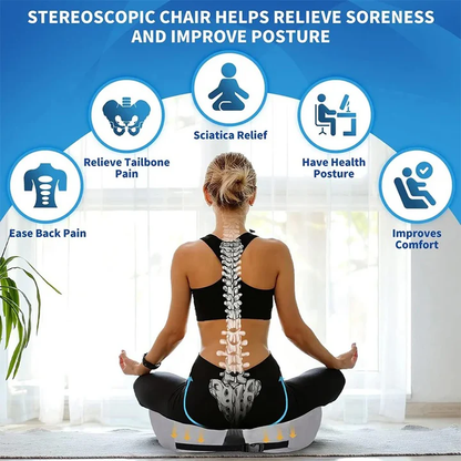 Comfortable Ergonomic Foam Chair Cushion with Extra Support