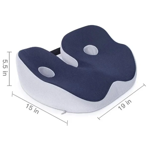 Comfortable Ergonomic Foam Chair Cushion with Extra Support