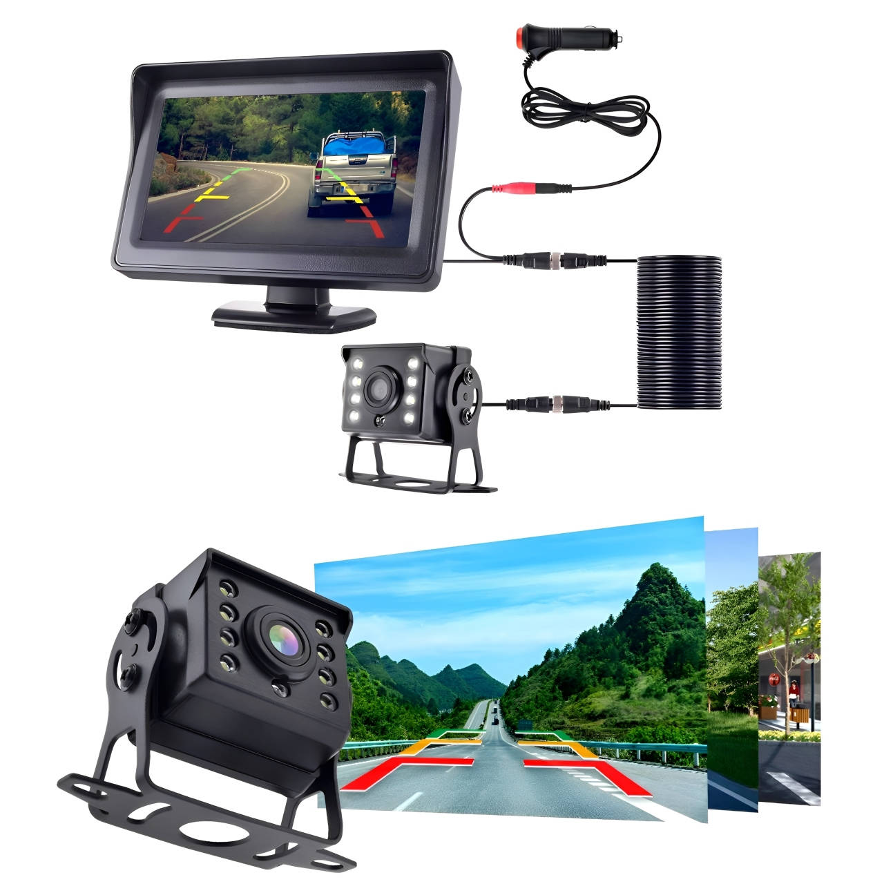 Rear View Camera System for Cars and Trucks - Halri