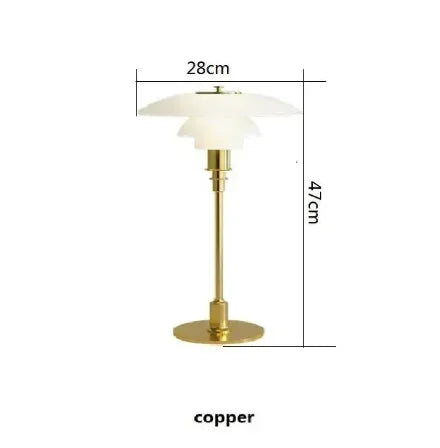 Beautiful Glass Table Lamp