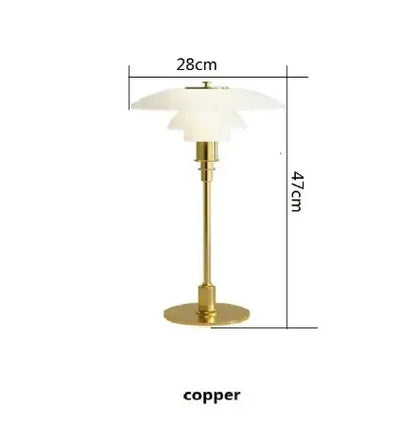 Beautiful Glass Table Lamp