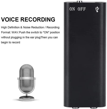 Small Spy Audio Recording Device