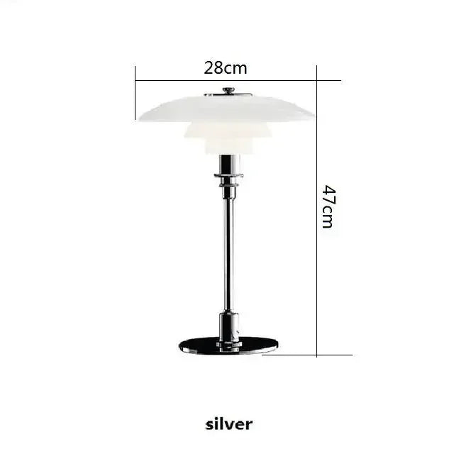 Beautiful Glass Table Lamp