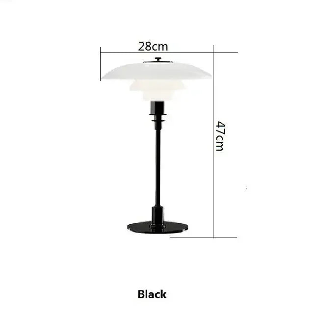 Beautiful Glass Table Lamp