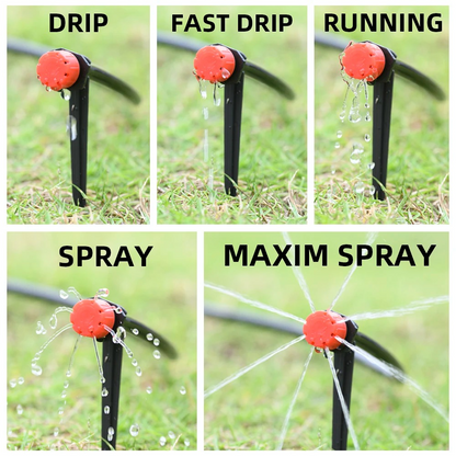 Water Saving Garden Irrigation Kit With Timer