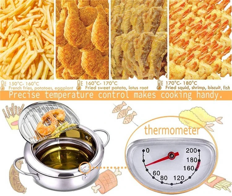 Asian Style Large Fryer Pot