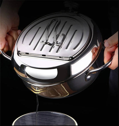 Asian Style Large Fryer Pot