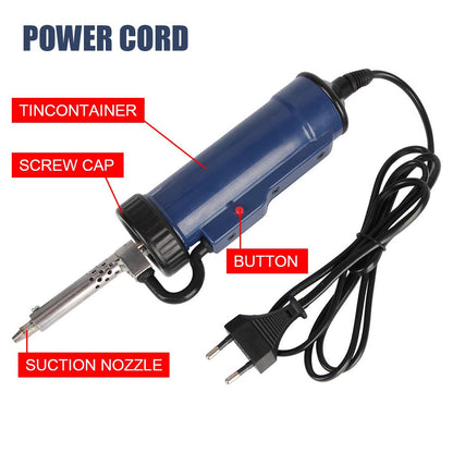 Automatic Electric Desoldering Gun with 3 Nozzles