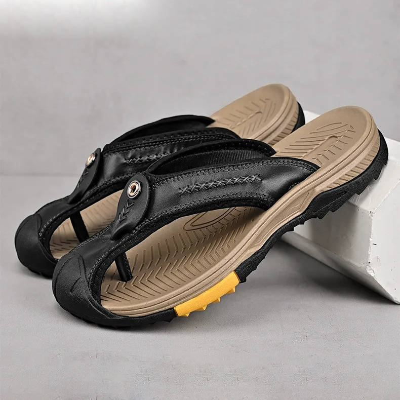 Breathable Quick Dry Mens Summer Flip Flops