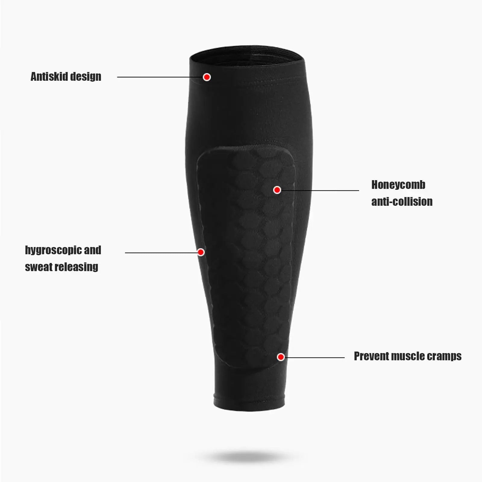 Lightweight Protective Shin Guards with Shock Absorbing Technology - Halri
