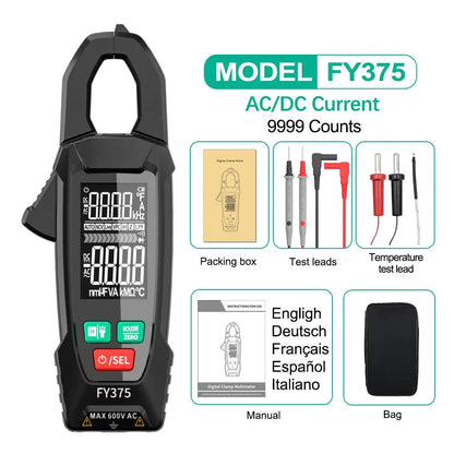 Digital AC DC Current Clamp Meter