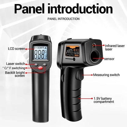 Accurate Digital Non Contact Thermometer Gun
