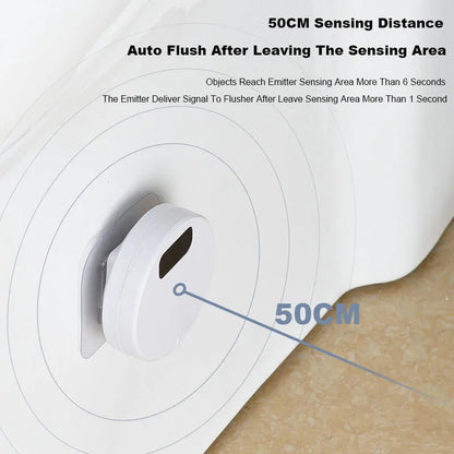 Automatic Touchless Toilet Flush System