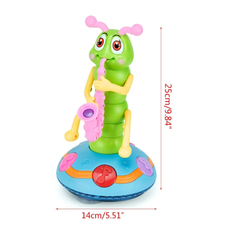 Fun Musical Sax Caterpillar Toy
