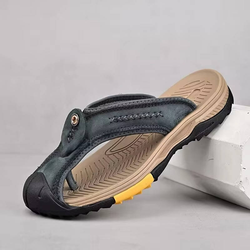 Breathable Quick Dry Mens Summer Flip Flops