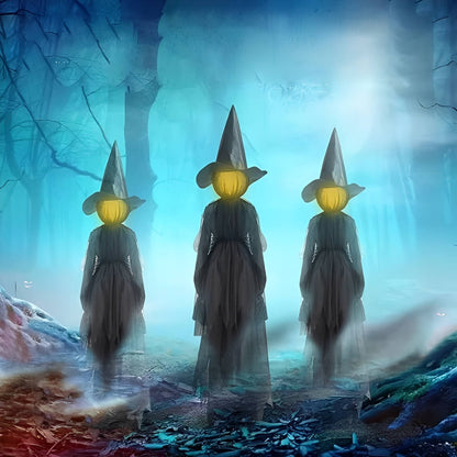 Spooky Sound Activated Witch Decor Set - Halri
