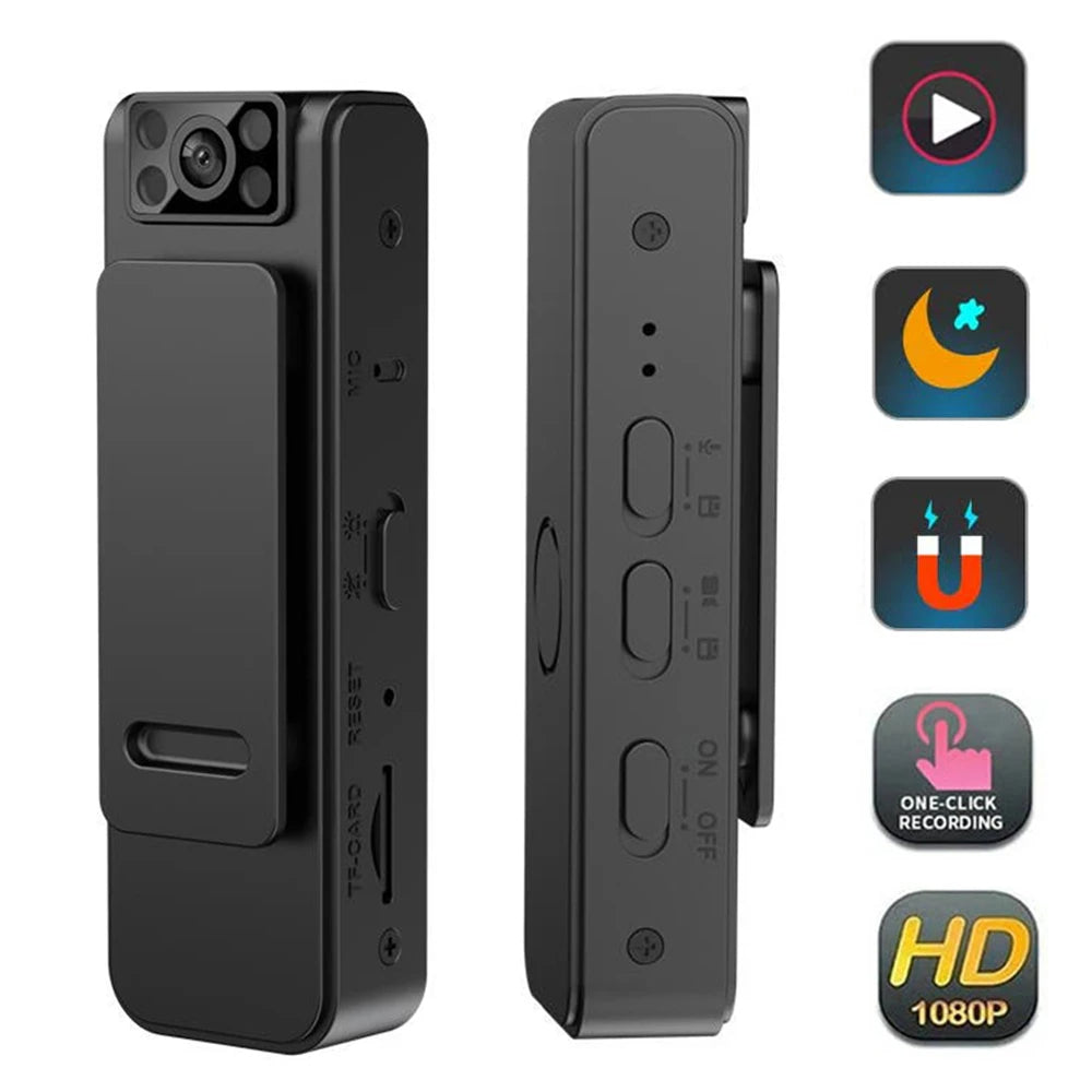 Holis Camera HD Body Camera with Night Vision and Wide Angle Lens – Halri