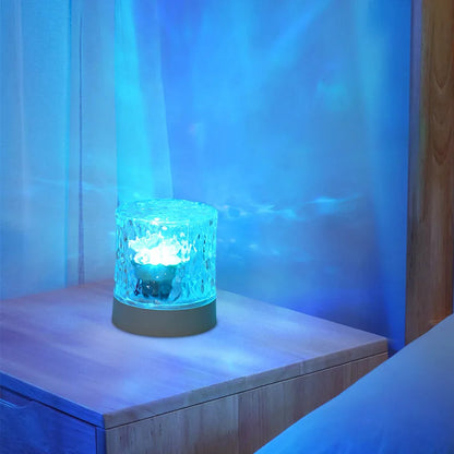 Colorful Wave LED Nightlight Projector - Halri