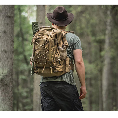 Large Waterproof Hiking Backpack - Durable Outdoor Trekking Bag