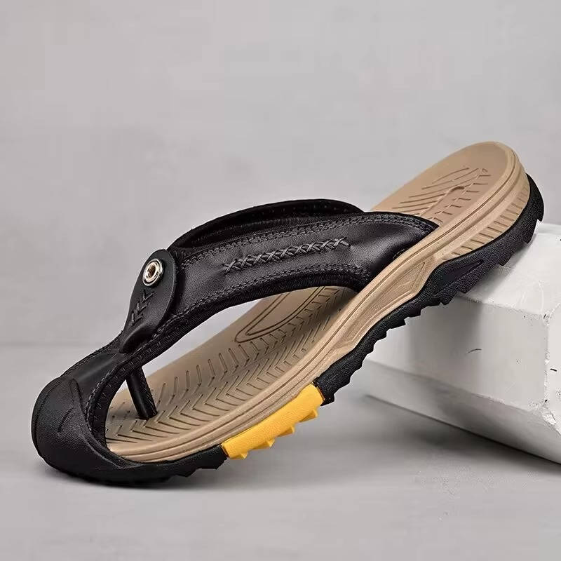 Breathable Quick Dry Mens Summer Flip Flops