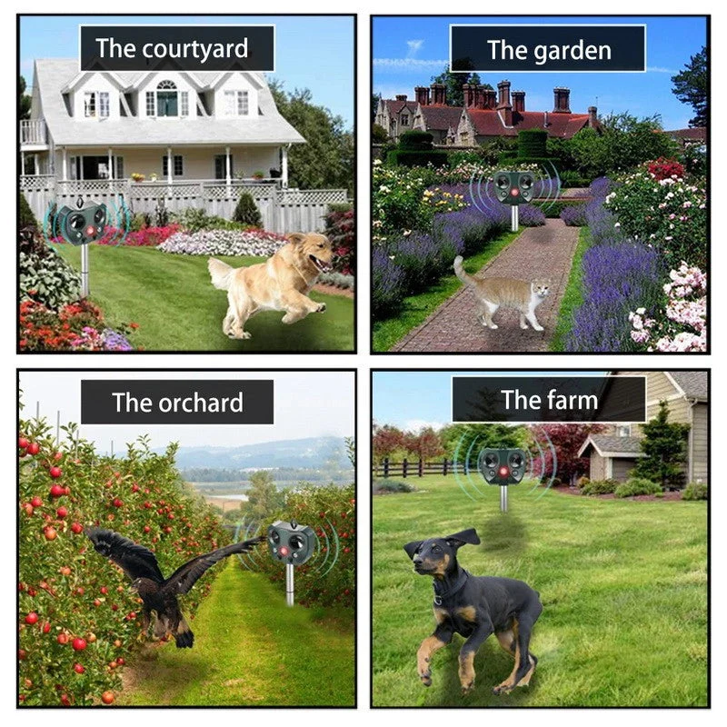 Outdoor Motion Activated Pest Repeller