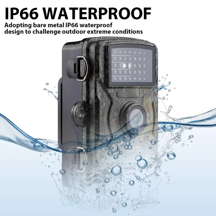Motion Activated Outdoor Wildlife Camera with Night Vision
