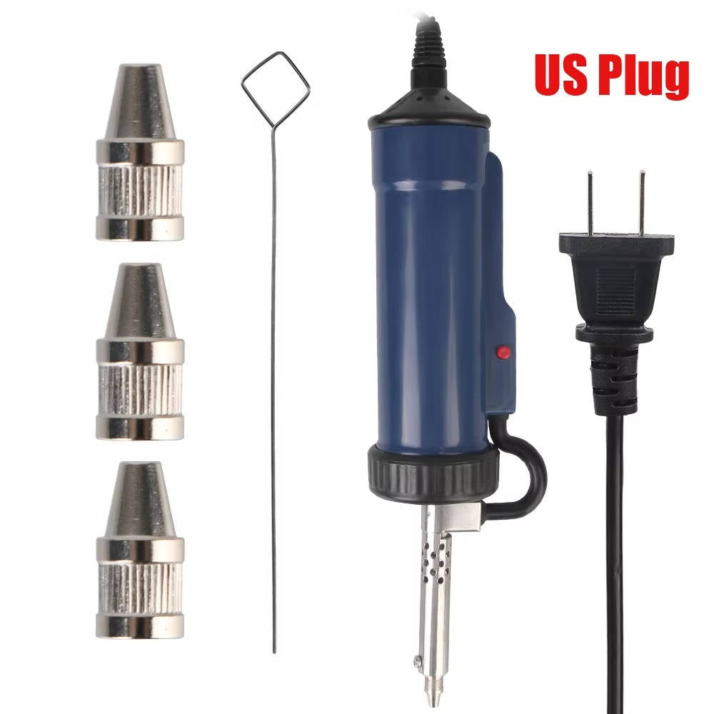 Automatic Electric Desoldering Gun with 3 Nozzles