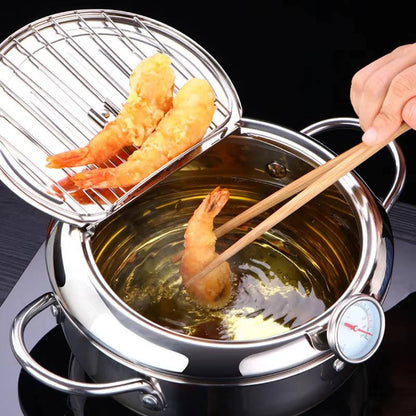 Asian Style Large Fryer Pot