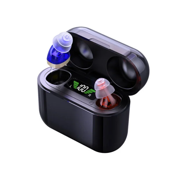 Rechargeable Hearing Aids with Clear Sound Amplification