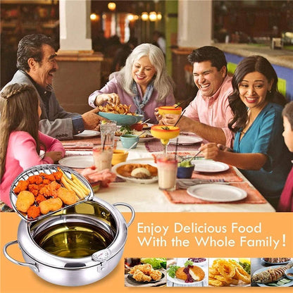 Asian Style Large Fryer Pot