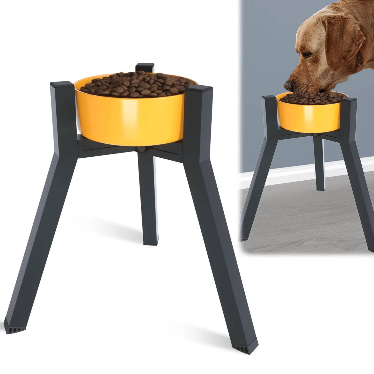 Tall Adjustable Pet Food Station - Halri