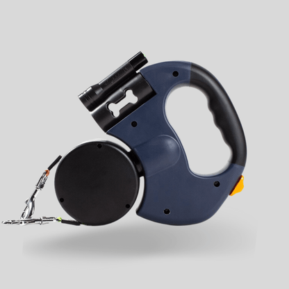 Adjustable LED Dog Leash with Flashlight