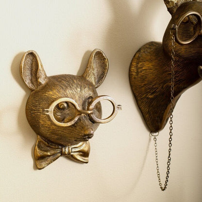 Rustic Antler Deer Wall Decor