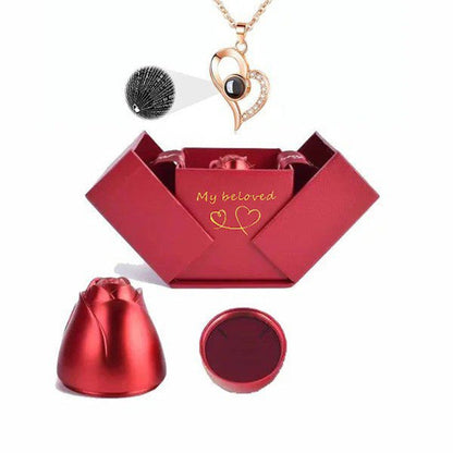 Romantic I Love You Language Heart Necklace
