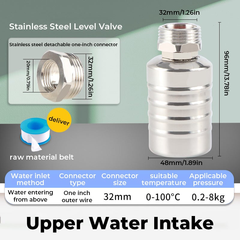 Compact 304 SS Auto Float Ball Valve - Halri