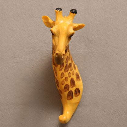 Rustic Animal Shaped Wall Coat Hooks