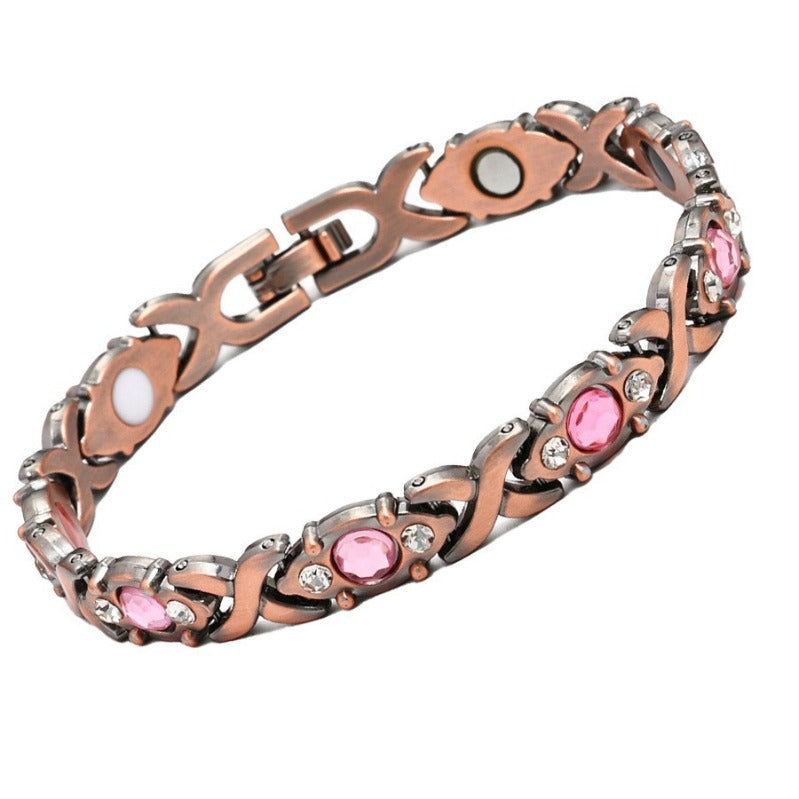 Luxury Rose Gold Clasp Bracelet