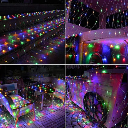 Outdoor Solar Powered LED Garden String Lights