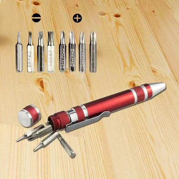 Portable 8-in-1 Multi Tool Pen