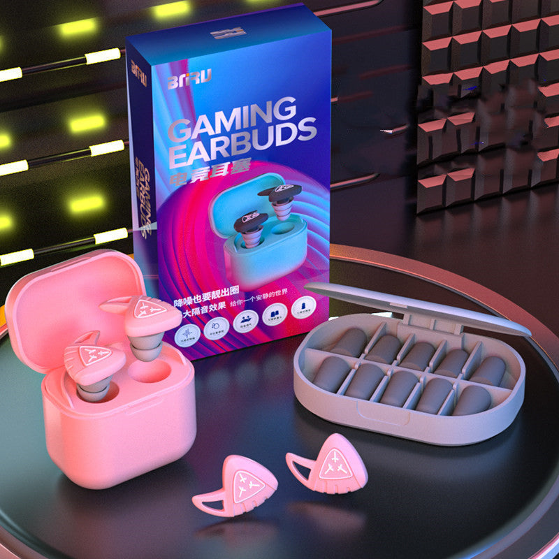 Soft Silicone Ear Plugs with Extra Foam Tips