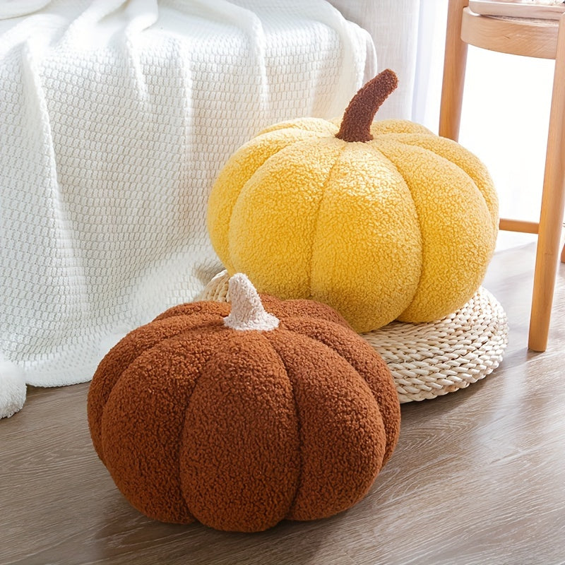 Warm Autumn Cushion - Soft Plush Fall Pillow